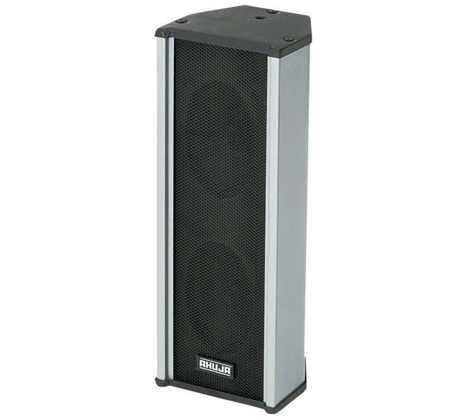 PA 10W/100V COLUMN SPEAKER IN METAL WITH POWER TAPS OF 10/7.5